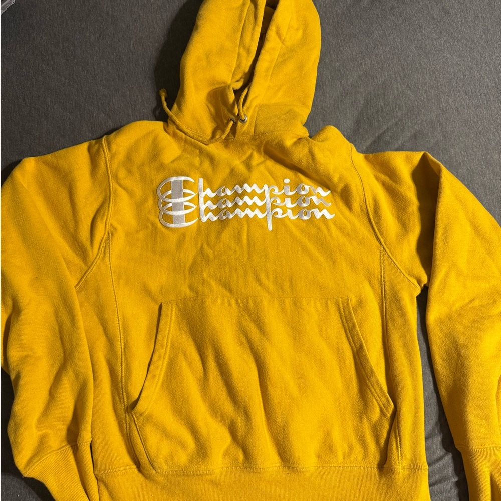 Champion Bold Yellow Hoodie